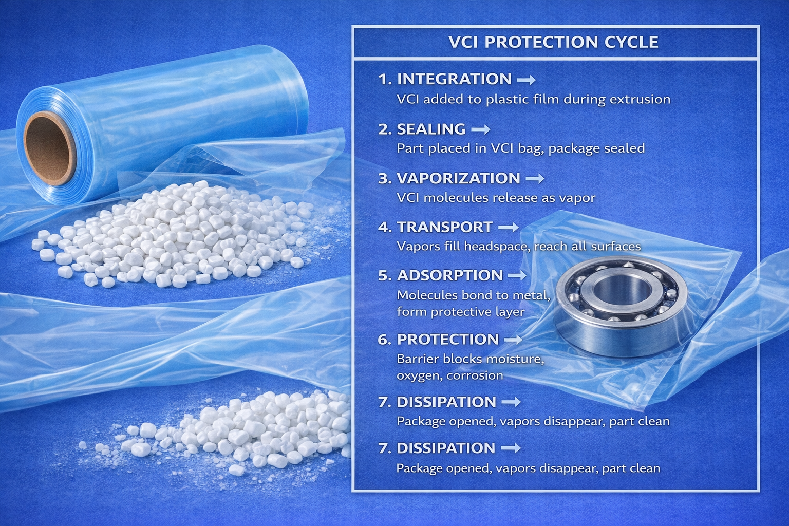 What is VCI? Understanding Volatile Corrosion Inhibitors