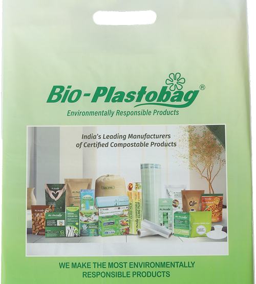 Compostable photo-printed glue-patch bags — premium packaging with high-quality photo printing and glue-patch closure for food, bakery, and retail displays.