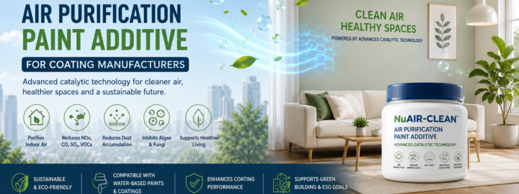 NuAir Clean Air Purification Paint Additive